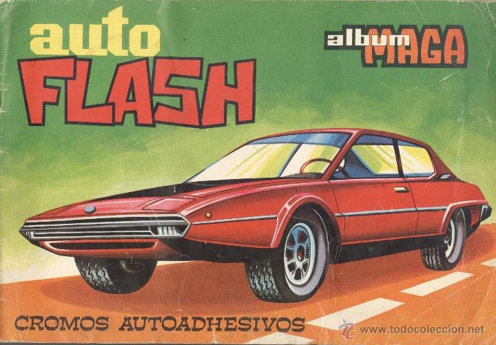 Collectable Incomplete Albums: album maga auto flash . incompleto. faltan 53