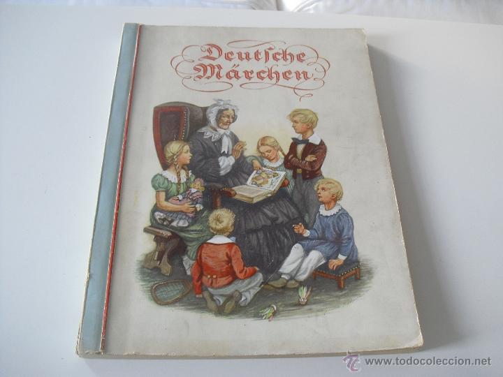 Collectable Incomplete Albums: Antiguo Album de cromos Alem&aacute;n de 1939,cigarrillos.Deutsche m&auml;rchen Cigaretten Bilderdienst Hamburg