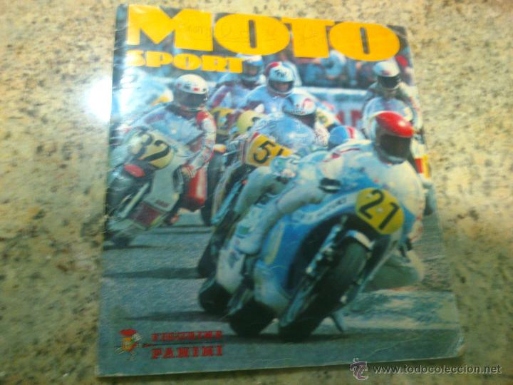Coleccionismo &Aacute;lbumes: ALBUM DE CROMOS MOTO SPORT PANINI A&Ntilde;O 1980 CONTIENE;41 cromos