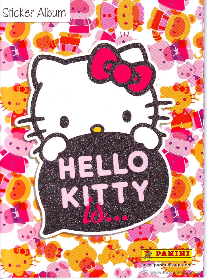 Coleccionismo &Aacute;lbumes: HELLO KITTY IS.PANINI.ALBUM CROMOS.NUEVO.VACIO.