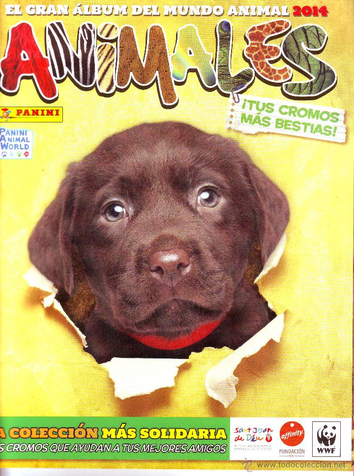 Collectable Incomplete Albums: EL GRAN ALBUM DEL MUNDO ANIMAL 2014.PANINI.ALBUM CROMOS.NUEVO.VACIO.