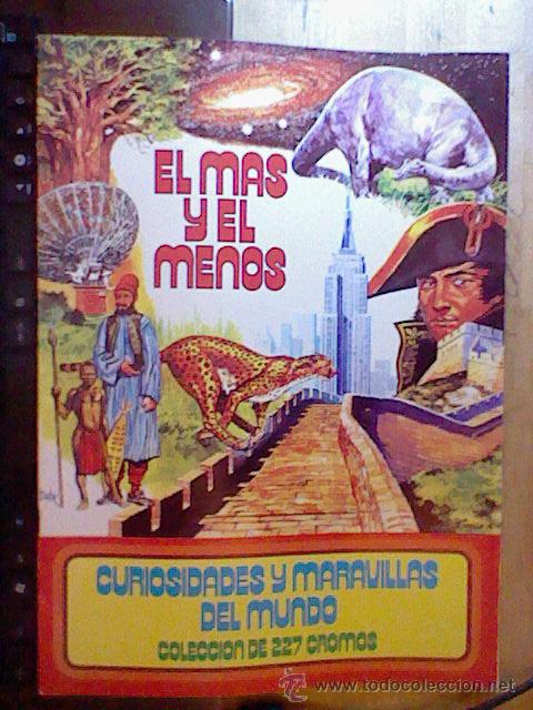 Collezionismo Album: ALBUM plancha EL MAS Y EL MENOS PERFECTO VACIO RUIZ ROMERO 1975