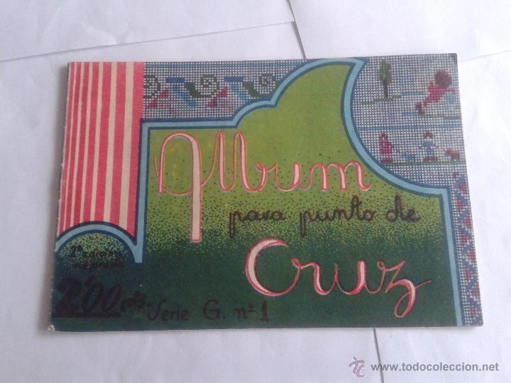 Coleccionismo &Aacute;lbumes: ALBUM PARA PUNTO DE CRUZ EDICIONES IDEAL SERIE G N&ordm; 1