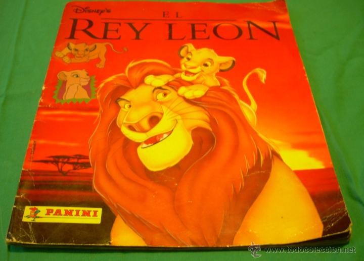 Coleccionismo &Aacute;lbumes: &Aacute;LBUM DE LA PEL&Iacute;CULA DE DISNEY EL REY LE&Oacute;N. PANINI. FALTAN CROMOS