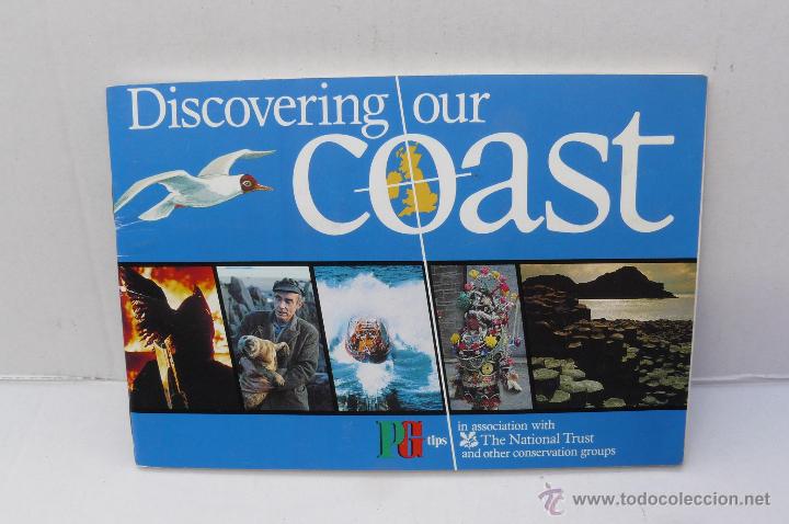 Collectionnisme Albums: ALBUM DE CROMOS INGLES ( DISCOVERING OUR COAST ) INCOMPLETO
