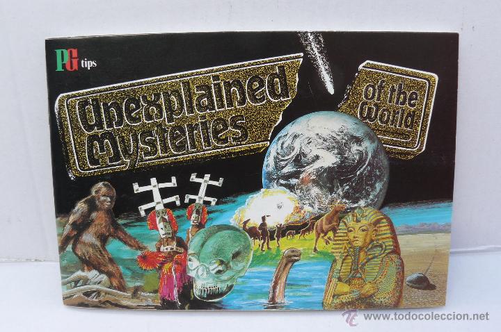 Collectionnisme Albums: ALBUM DE CROMOS INGLES ( UNEXPLAINED MYSTERIES ON THE WWORLD ) INCOMPLETO
