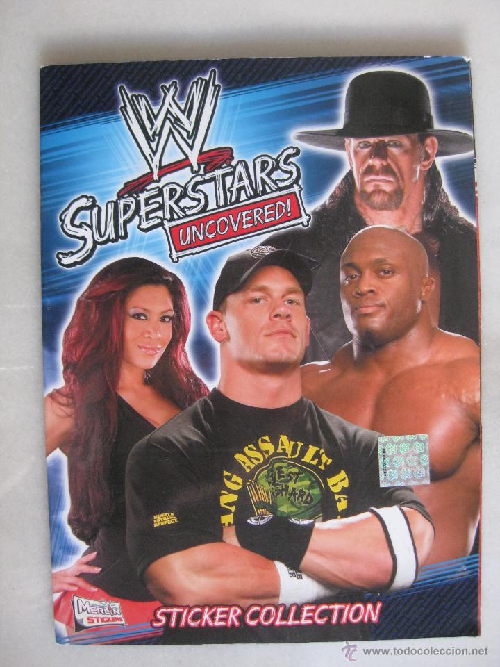Collezionismo Album: W SUPERSTARS UNICOVERED - STICKER COLLECTION