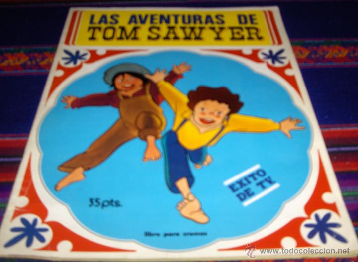 Colecionismo Cadernetas: LAS AVENTURAS DE TOM SAWYER INCOMPLETO CON 29 CROMOS DE 200. FHER 1981. BUEN ESTADO.