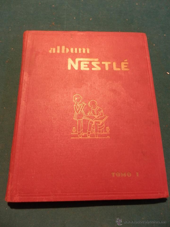 Collectable Incomplete Albums: &Aacute;LBUM NESTL&Eacute; - EDICI&Oacute;N DE LUJO - TOMO I - CON 449 CROMOS - INCOMPLETO FALTAN 126 CROMOS
