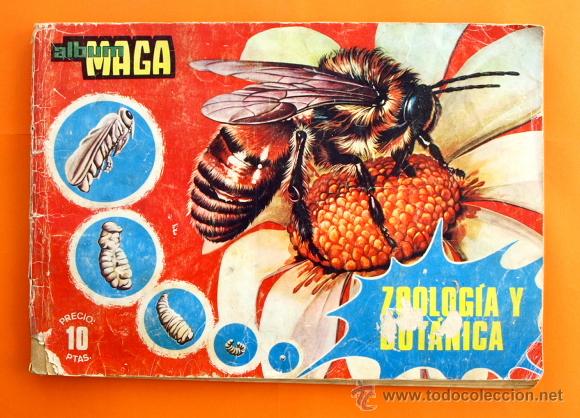 Collectionnisme Albums: ALBUM MAGA - ZOOLOGIA Y BOTANICA - EDITORIAL MAGA -