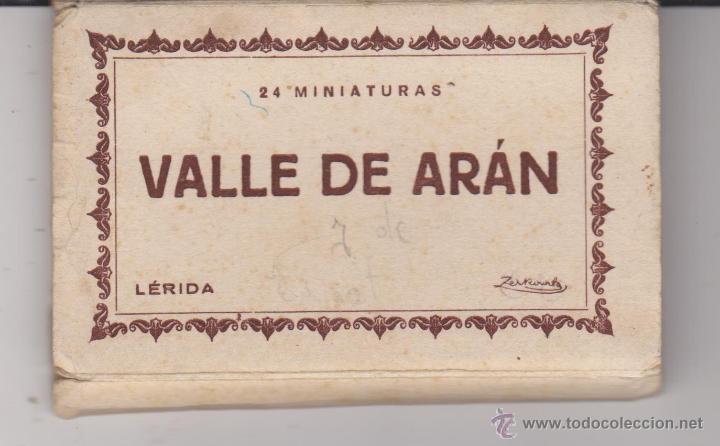 Collezionismo Album: Album 24 vistas miniaturas del Valle de Aran ,Talleres A.Zerkowitz