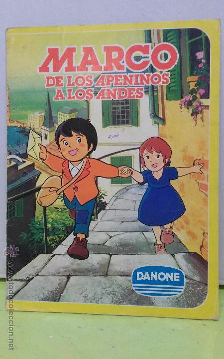 Collectionnisme Albums: ALBUM DE CROMOS - MARCO DE LOS APENINOS A LOS ANDES- . DANONE 1976