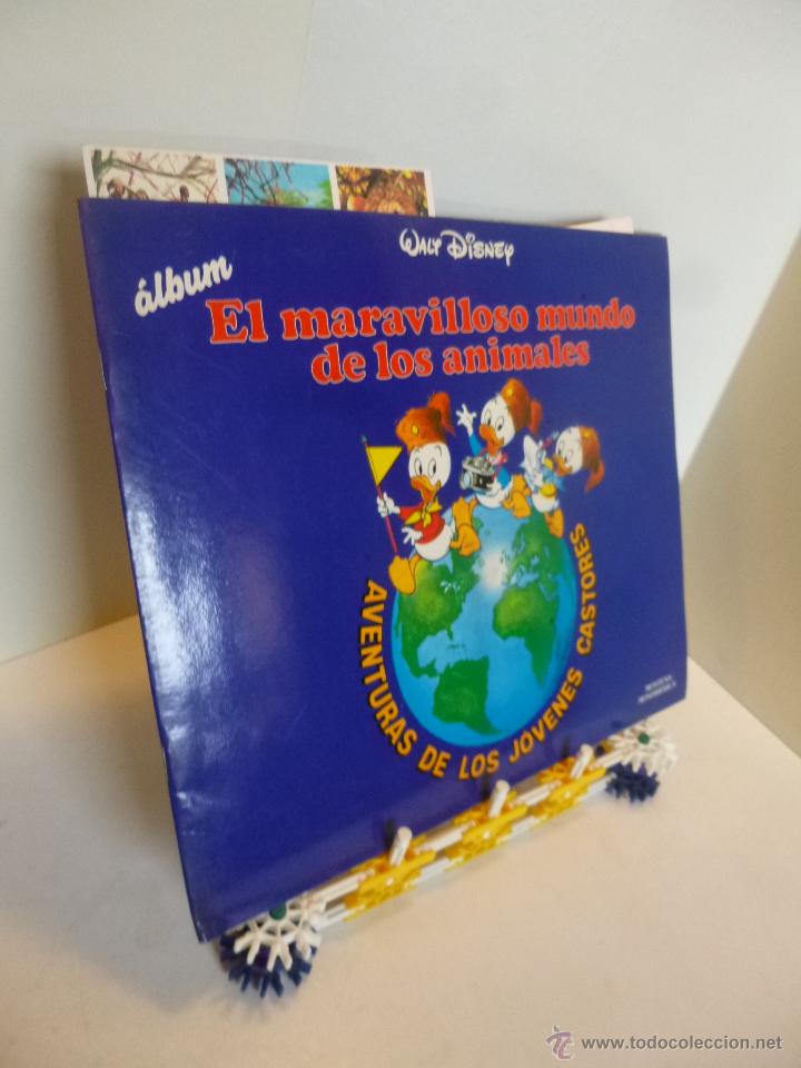 Collezionismo Album: &Aacute;LBUM EL MARAVILLOSO MUNDO DE LOS ANIMALES (DISNEY)  AVENTURAS DE LOS J&Oacute;VENES CASTORES MONTENA 1986