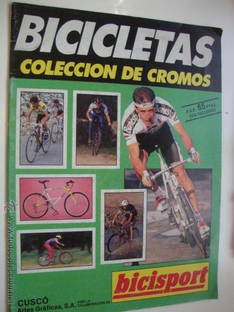 Collectionnisme Albums: ALBUM DE CROMOS VACIO. BICICLETAS POSTER PEDRO PEDRITO DELGADO
