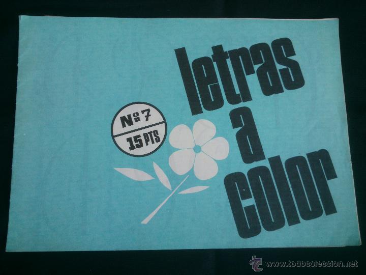 Colecionismo Cadernetas: ALBUM PARA BORDAR LETRAS A COLOR.DISTRIBUCIONES REUNIDAS..