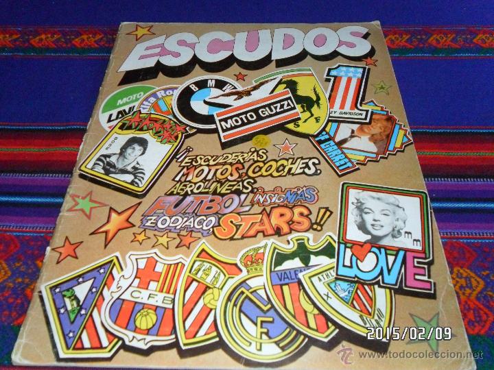 Coleccionismo &Aacute;lbumes: ESCUDOS INCOMPLETO FALTAN 38 DE 190 CROMOS. DIFUSORA DE CULTURA 1981. BUEN ESTADO.