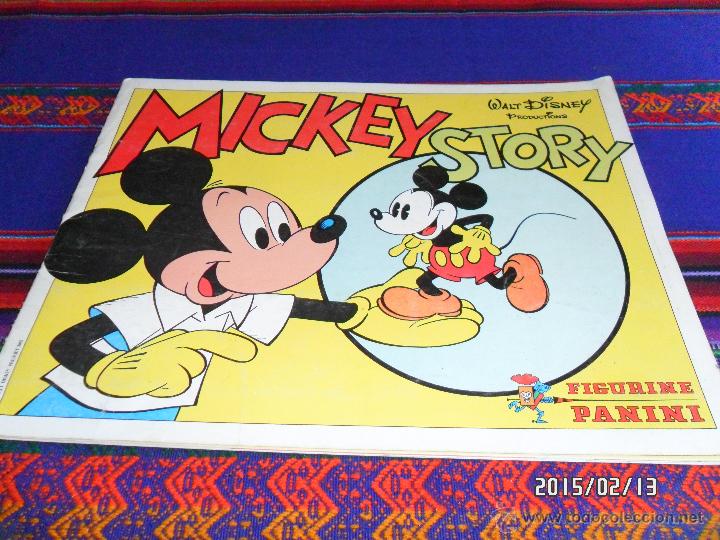 Collezionismo Album: MICKEY STORY INCOMPLETO FALTAN 105 DE 354 CROMOS. PANINI 1982. WALT DISNEY. BUEN ESTADO.
