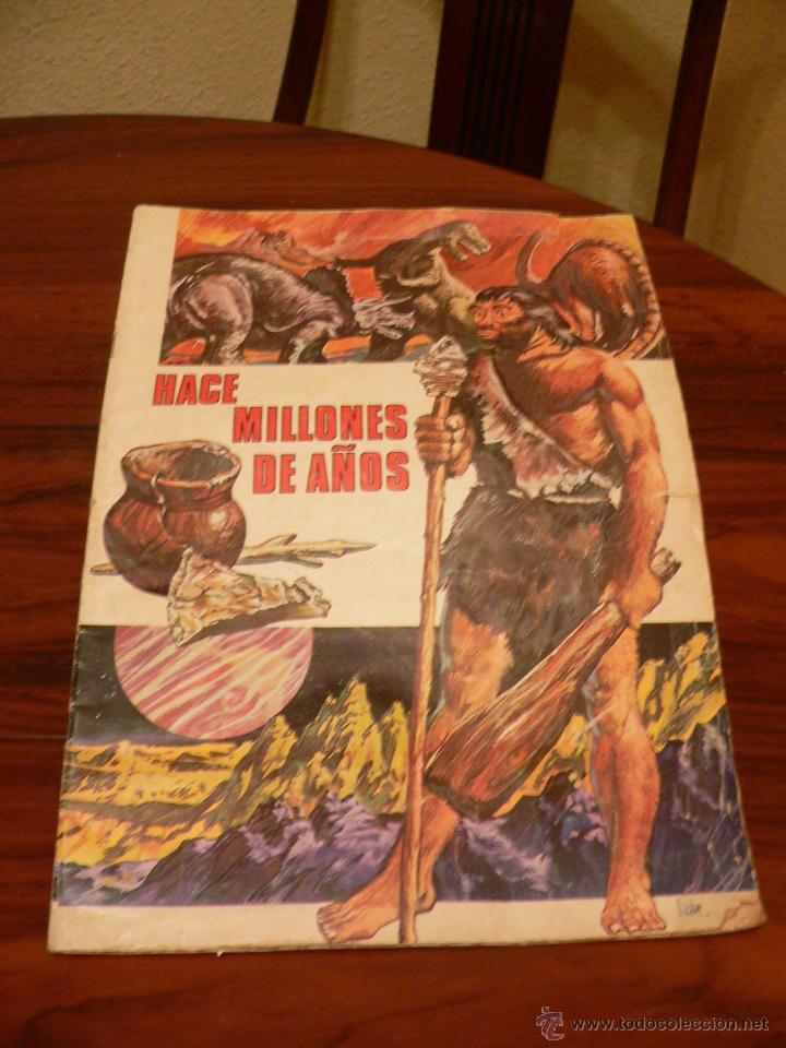 Collezionismo Album: Album de cromos HACE MILLONES DE A&Ntilde;OS