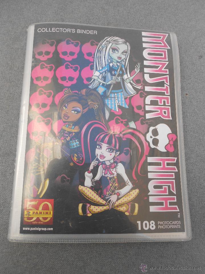 Colecionismo Cadernetas: MONSTER HIGTH. ALBUM PANINI