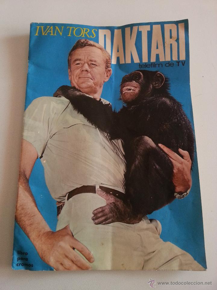 Collectable Incomplete Albums: ALBUM DE LA MINISERIE DE TV - IVAN TORS DAKTARI DE FHER DEL A&Ntilde;O 1968 CON 113 CROMOS DE 168