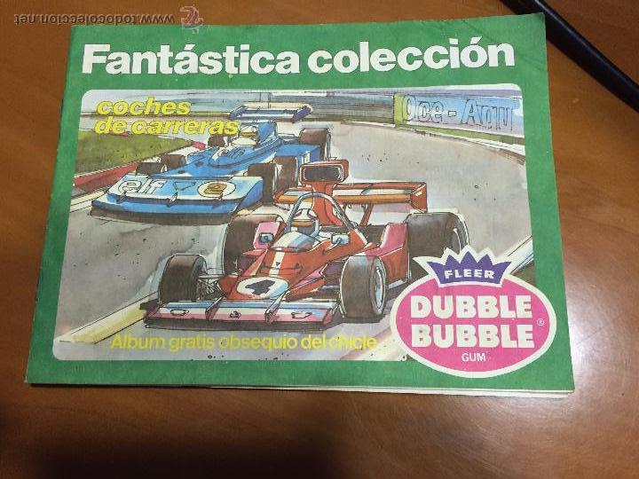 Collectable Incomplete Albums: dubble dubble coches de carreras faltan 30 cromos muy dificil buen estado