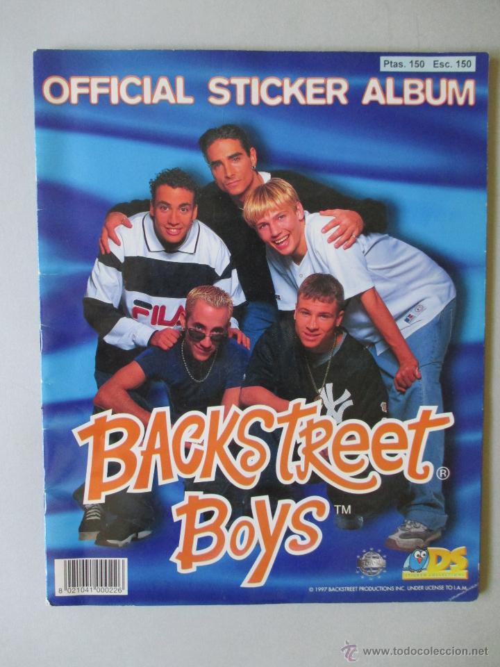 Collezionismo Album: &Aacute;LBUM CROMOS INCOMPLETO - BACK STREET BOYS - ED. DS STICKER COLLECTION 1997