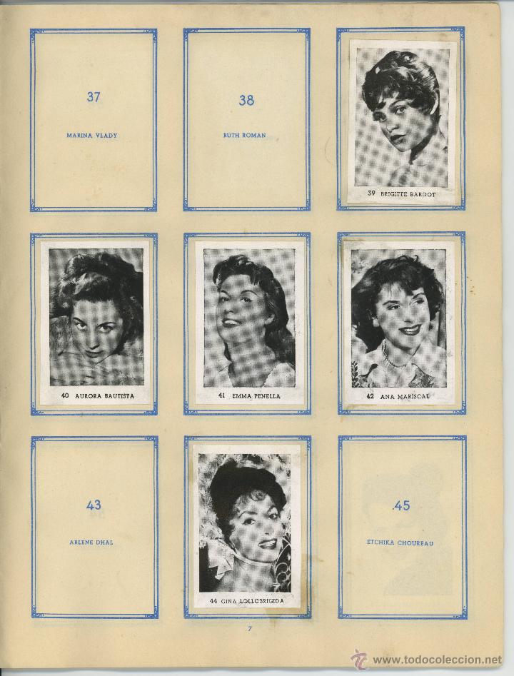 Coleccionismo &aacute;lbumes: Pantalla. Ferca 1959 - Foto 4