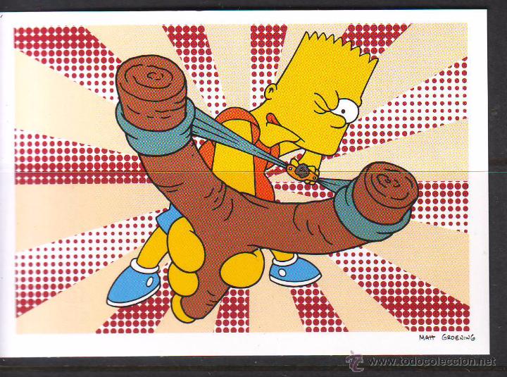 Collectable Incomplete Albums: LOS SIMPSONS.2015.THE SIMPSONS.CROMO NR.8.