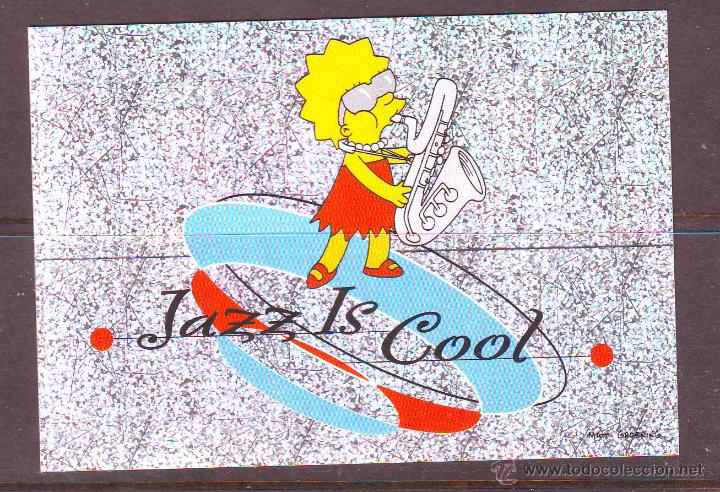 Collectable Incomplete Albums: LOS SIMPSONS.2015.THE SIMPSONS.CROMO NR.21.BRILLANTE.