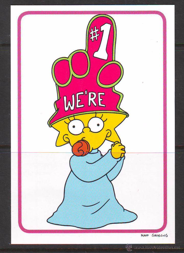 Collectable Incomplete Albums: LOS SIMPSONS.2015.THE SIMPSONS.CROMO NR.26.