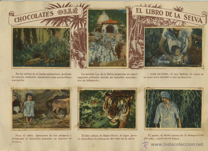 Coleccionismo &aacute;lbumes: El libro de la selva. Oll&eacute; - Foto 3