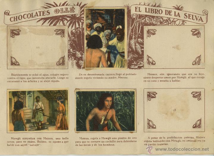 Coleccionismo &aacute;lbumes: El libro de la selva. Oll&eacute; - Foto 4
