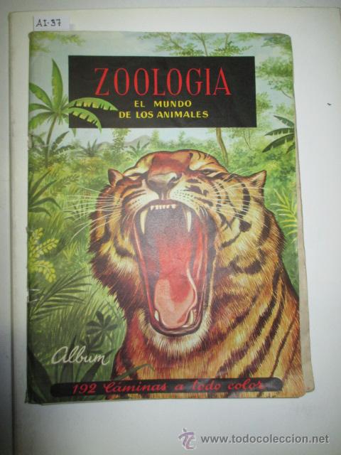 Collezionismo Album: &Aacute;LBUM DE CROMOS  Zoolog&iacute;a el mundo de los animales