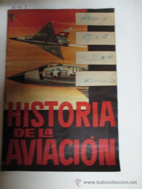 Coleccionismo &Aacute;lbumes: &Aacute;LBUM DE CROMOS  Historia de la aviaci&oacute;n