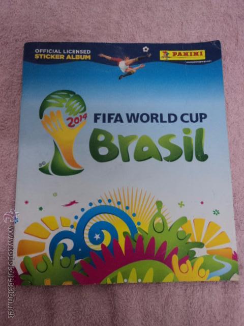 Colecionismo Cadernetas: ALBUM CROMOS PANINI BRASIL 2014 INCOMPLETO FIFA WORLD CUP