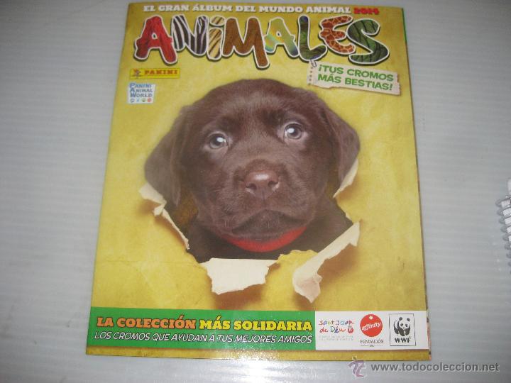 Coleccionismo &aacute;lbumes: animales 2014.album - Foto 1