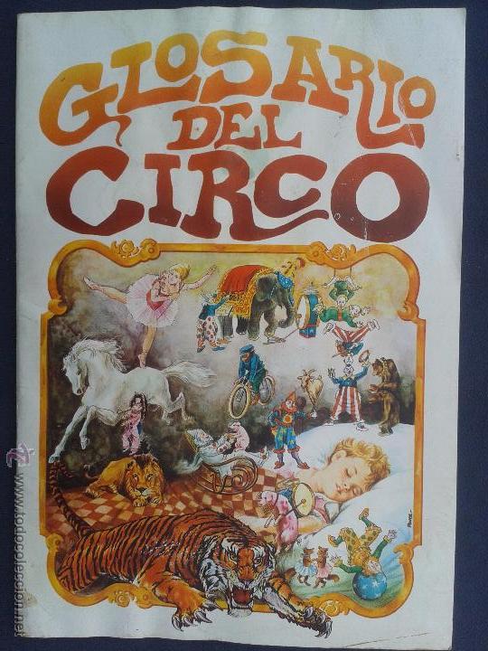 Coleccionismo &Aacute;lbumes: Glosario del circo - Ediciones Nova 1979 - Ver descripci&oacute;n