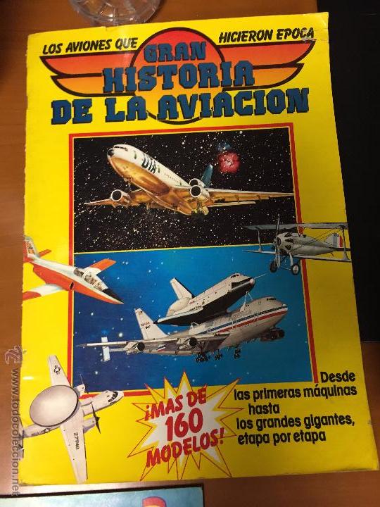 Collezionismo Album: gran historia de la aviacion faltan 24 cromos se venden sueltos muy buen estado
