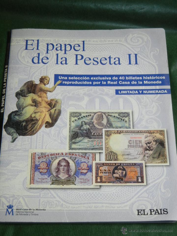 Collectionnisme Albums: ALBUM EL PAPEL DE LA PESETA II - VACIO