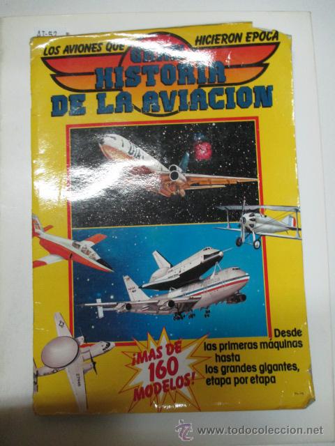 Coleccionismo &Aacute;lbumes: &Aacute;LBUM DE CROMOS Gran historia de la aviaci&oacute;n