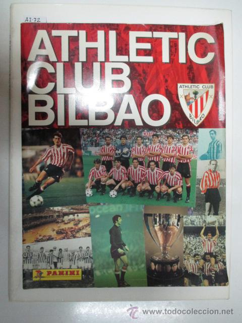 Collectable Incomplete Albums: &Aacute;LBUM DE CROMOS Athletic Club Bilbao