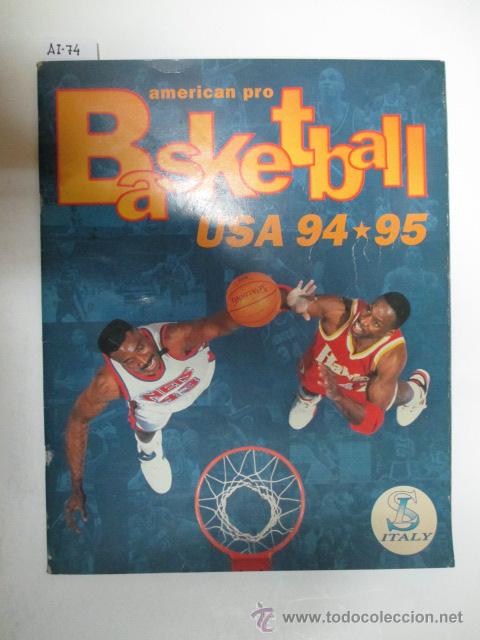 Coleccionismo &Aacute;lbumes: &Aacute;LBUM DE CROMOS American pro Basquetball Usa 94-95