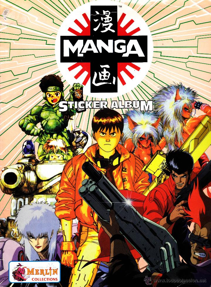 Collectionnisme Albums: MANGA STICKER ALBUM