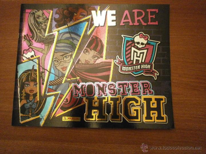 Coleccionismo &aacute;lbumes: : WE ARE MONSTER HIGH.PANINI.ALBUM  CONTIENE 5 CROMOS