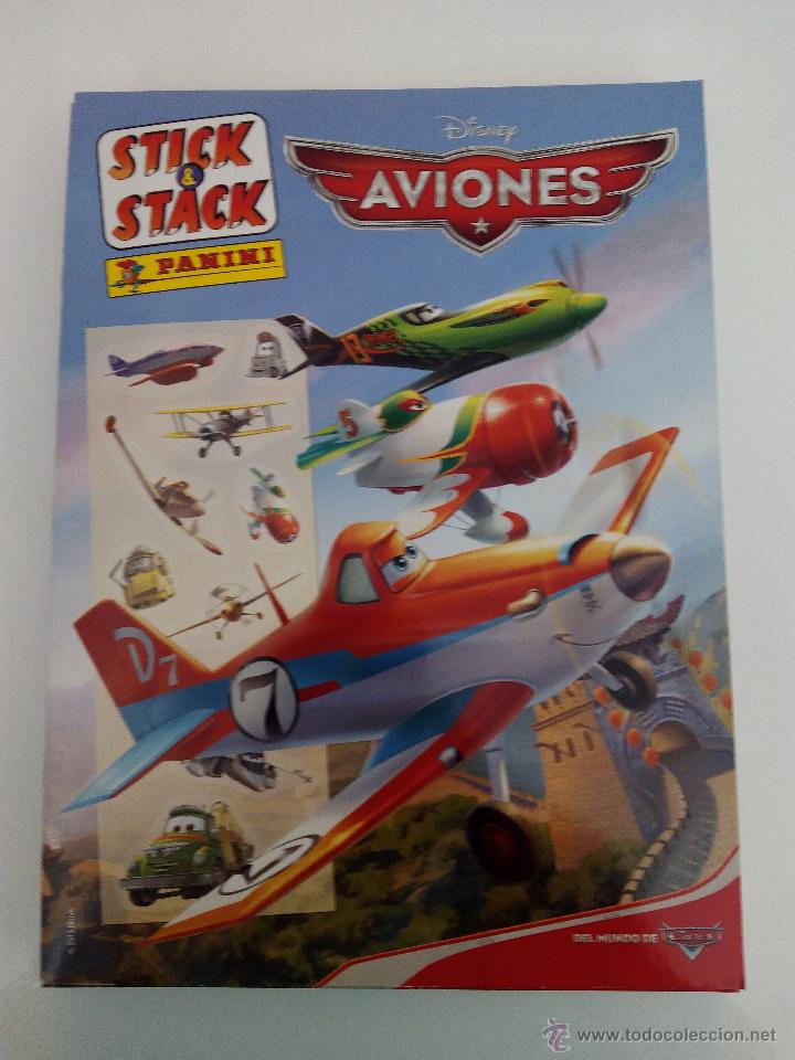 Coleccionismo &aacute;lbumes: Stick & Stack Aviones Panini - Foto 1