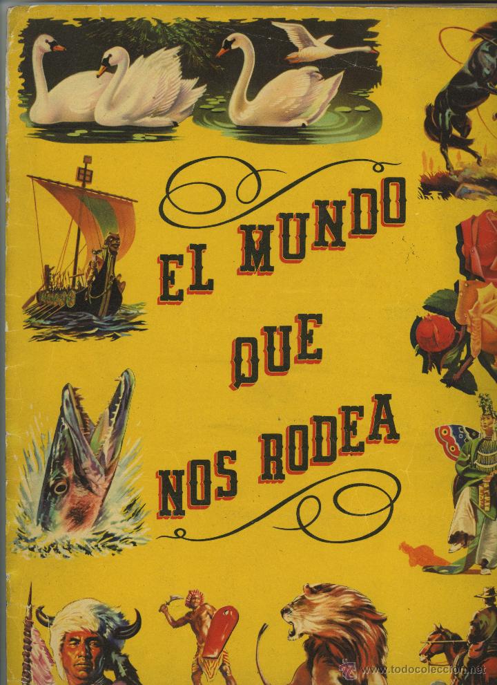Colecionismo Cadernetas: El Mundo que nos rodea. Alce 195.