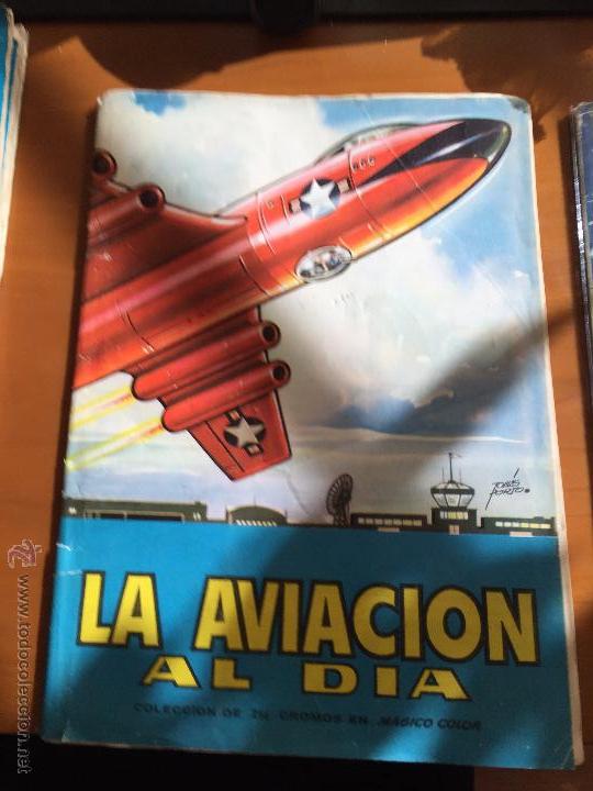 Colecionismo Cadernetas: la aviacion al dia faltan 1 cromo se venden sueltos
