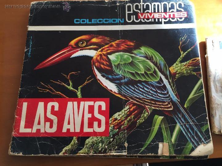 Colecionismo Cadernetas: las aves estampas vivientes con 68 cromos se venden sueltos
