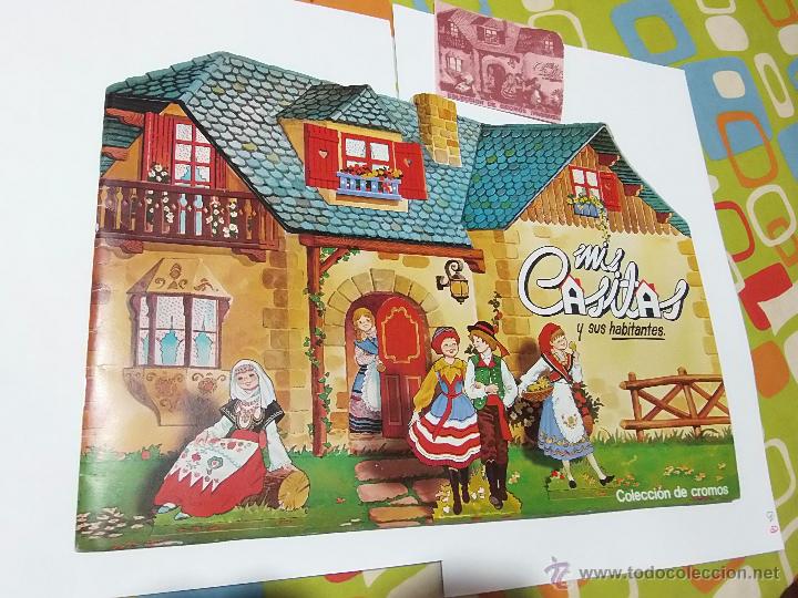 Collezionismo Album: album mis casitas a falta de 14 cromos con sobre vacio de cromos