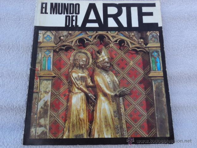 Collezionismo Album: ANTIGUO ALBUM CROMOS MUNDO DEL ARTE - INCOMPLETO 1971 BUEN ESTADO.